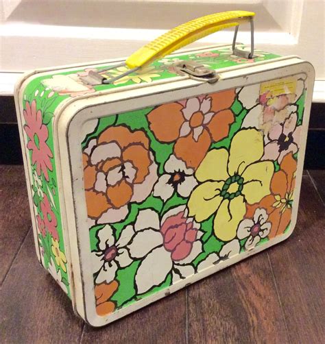 70's kids metal lunch box|vintage lunch boxes worth money.